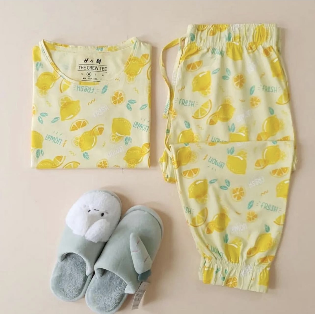 ست_تیشرت و شلوار_برند_h&m